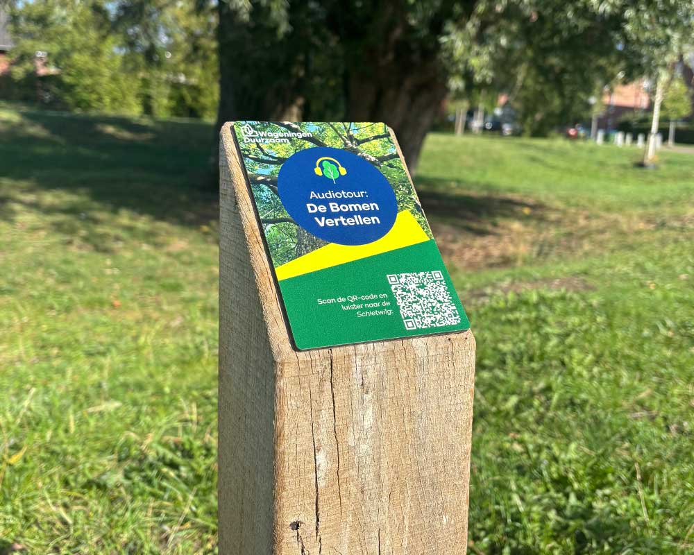 Routebordjes Met Qr Code